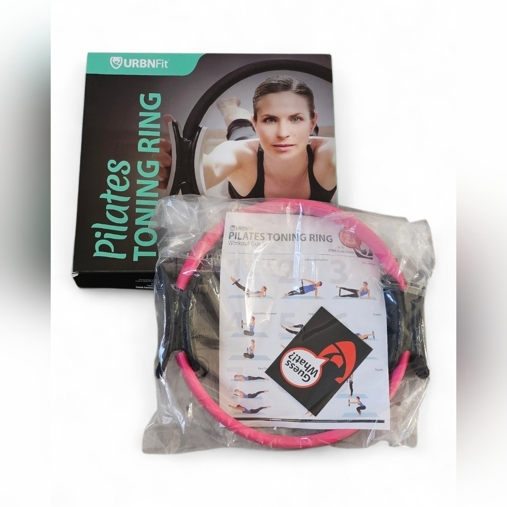 URBNFit Pilates Toning Ring – 12” Fitness Resistance Circle
